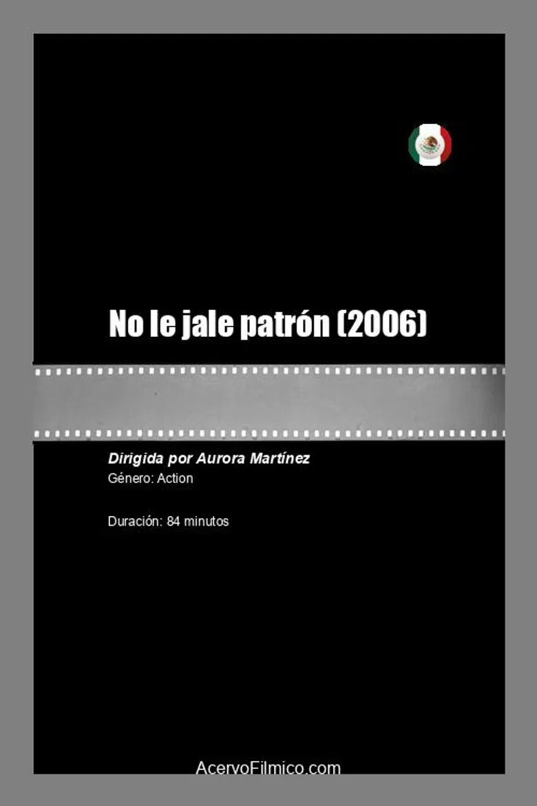 No le jale patrón poster background
