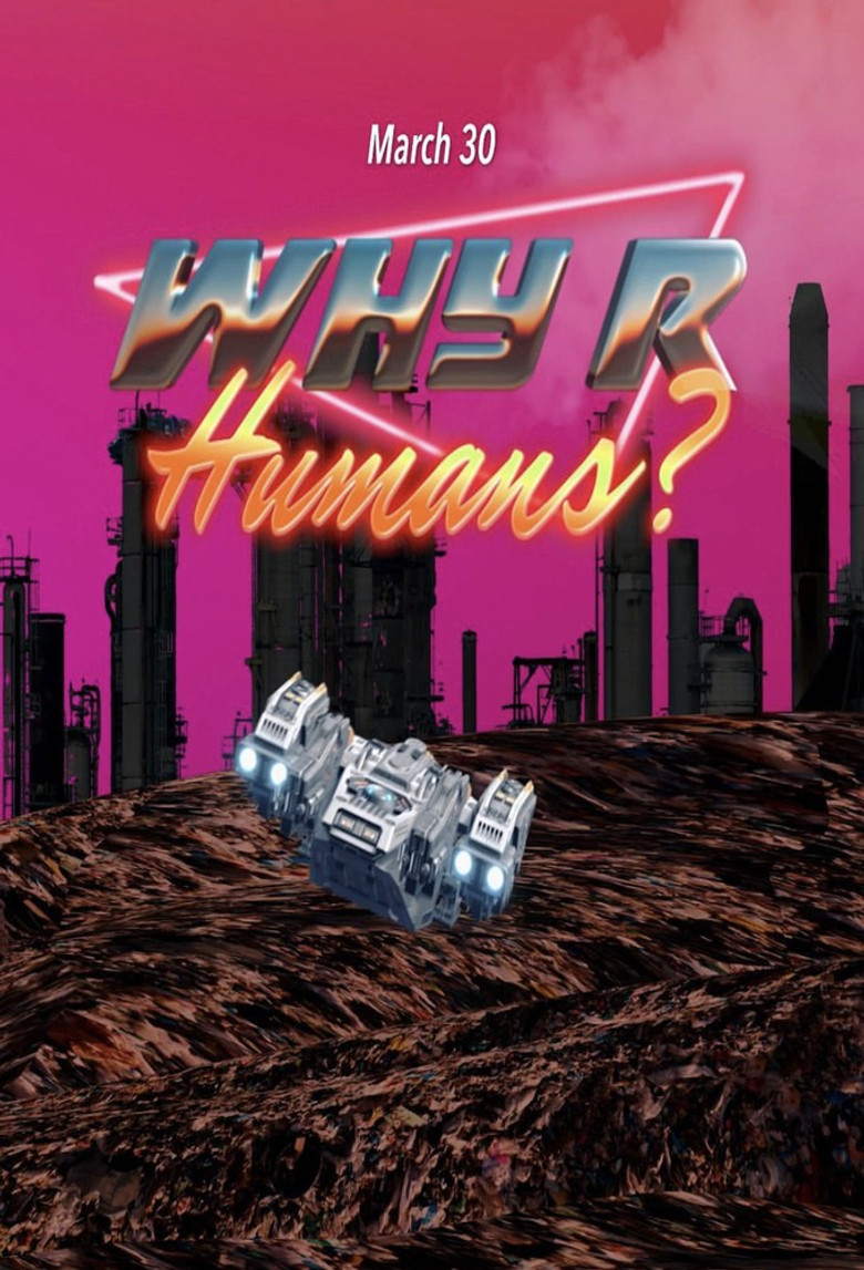 Why R Humans? poster background