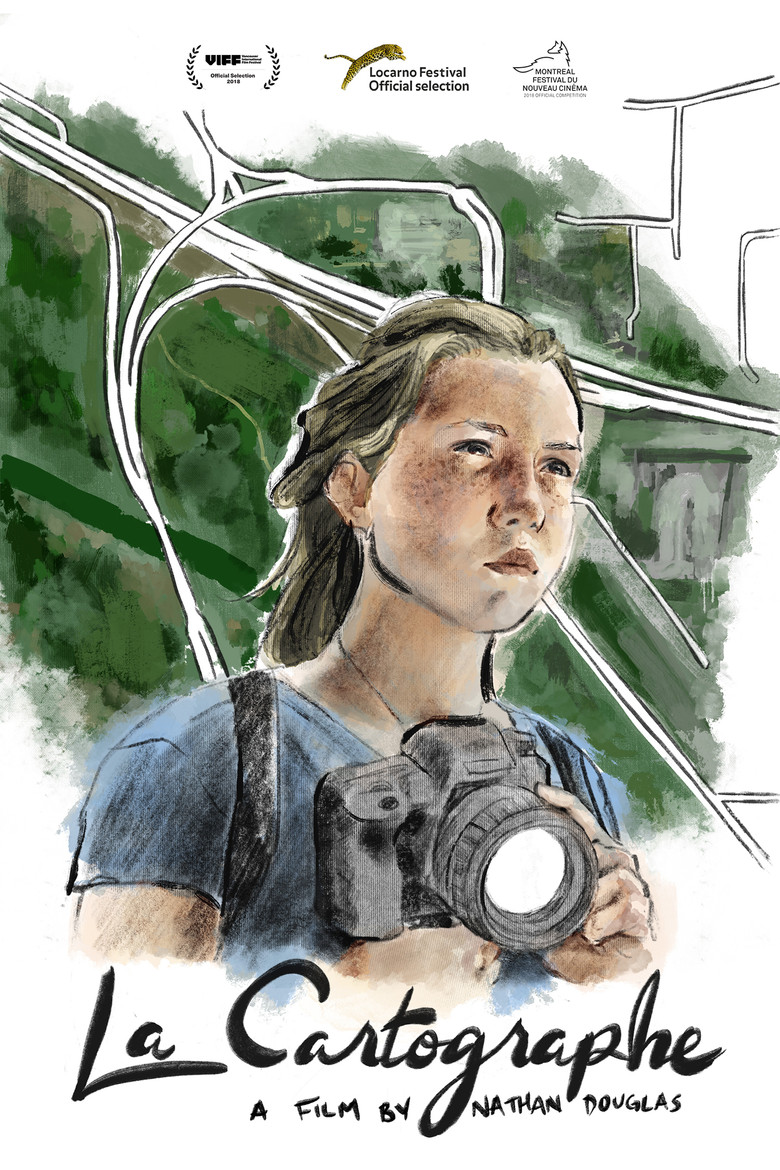 La Cartographe poster background