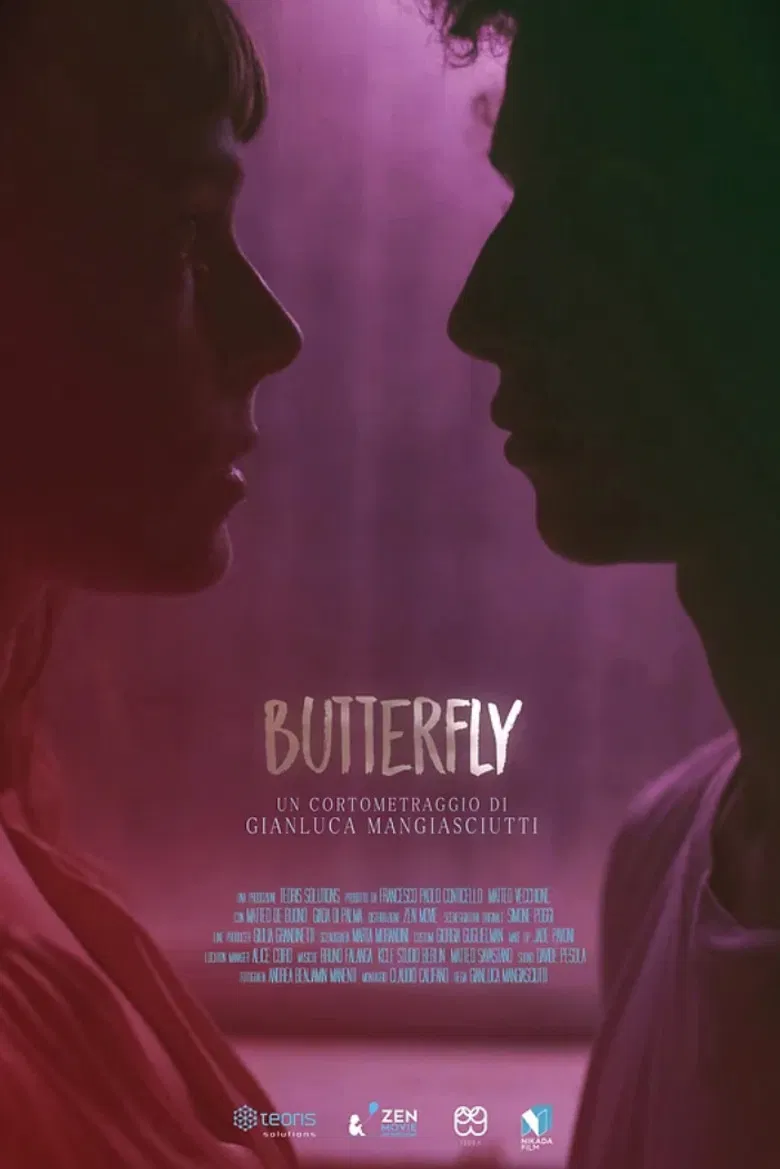 Butterfly poster background