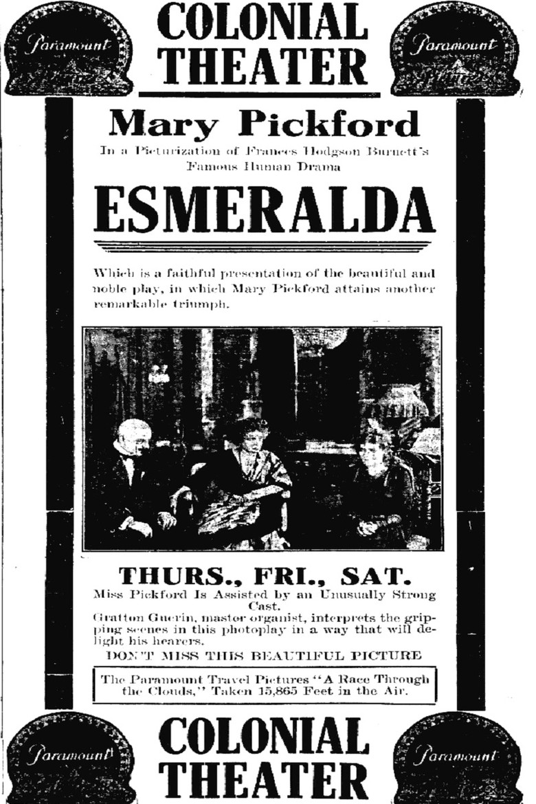 Esmeralda poster background