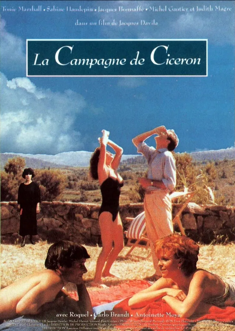 La Campagne de Cicéron poster background
