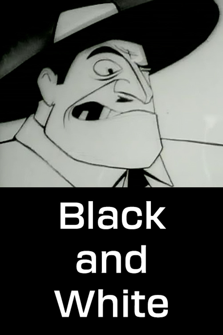 Black and White poster background