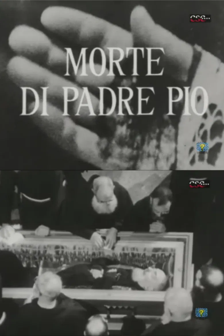 Morte di Padre Pio poster background