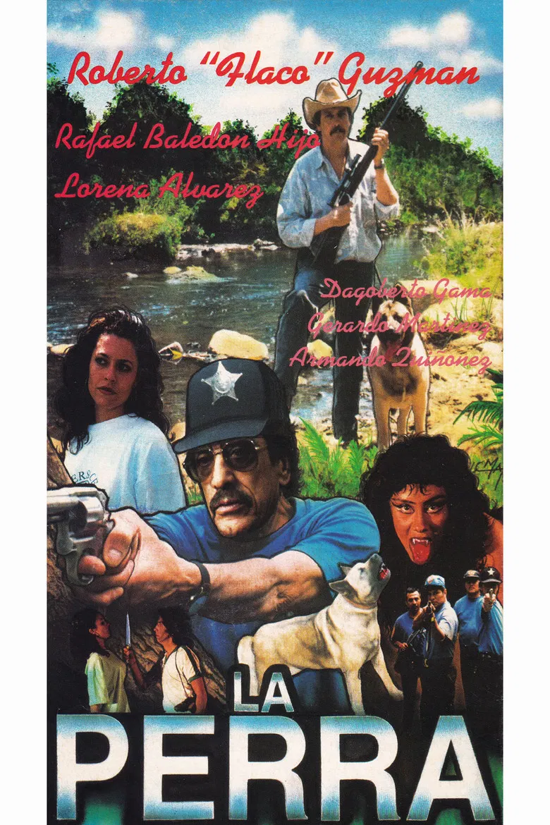 La Perra poster background