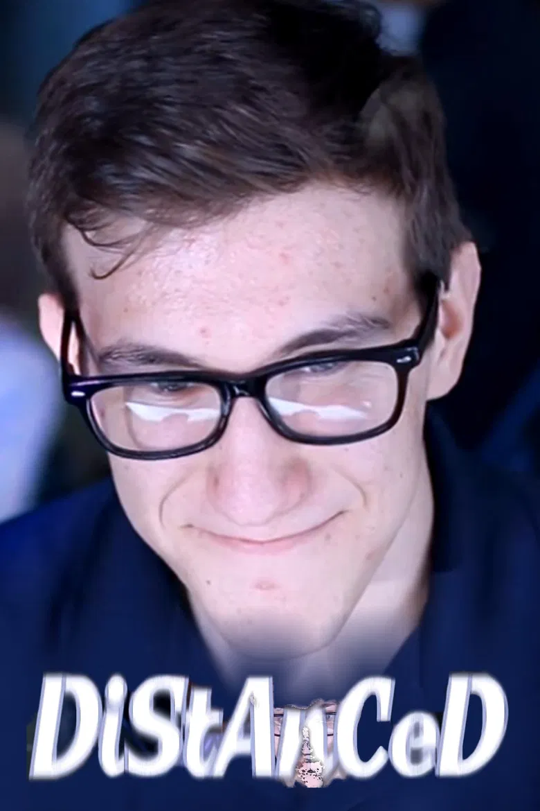 Distanced poster background