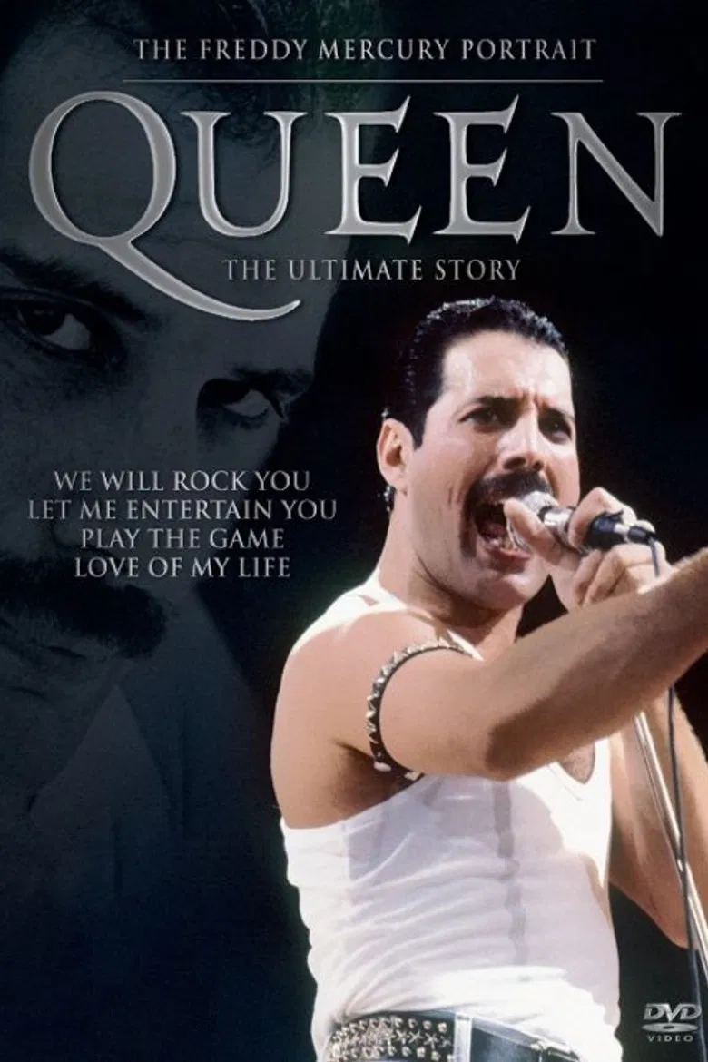 Queen - Ultimate Story: Freddie Mercury Portrait poster background