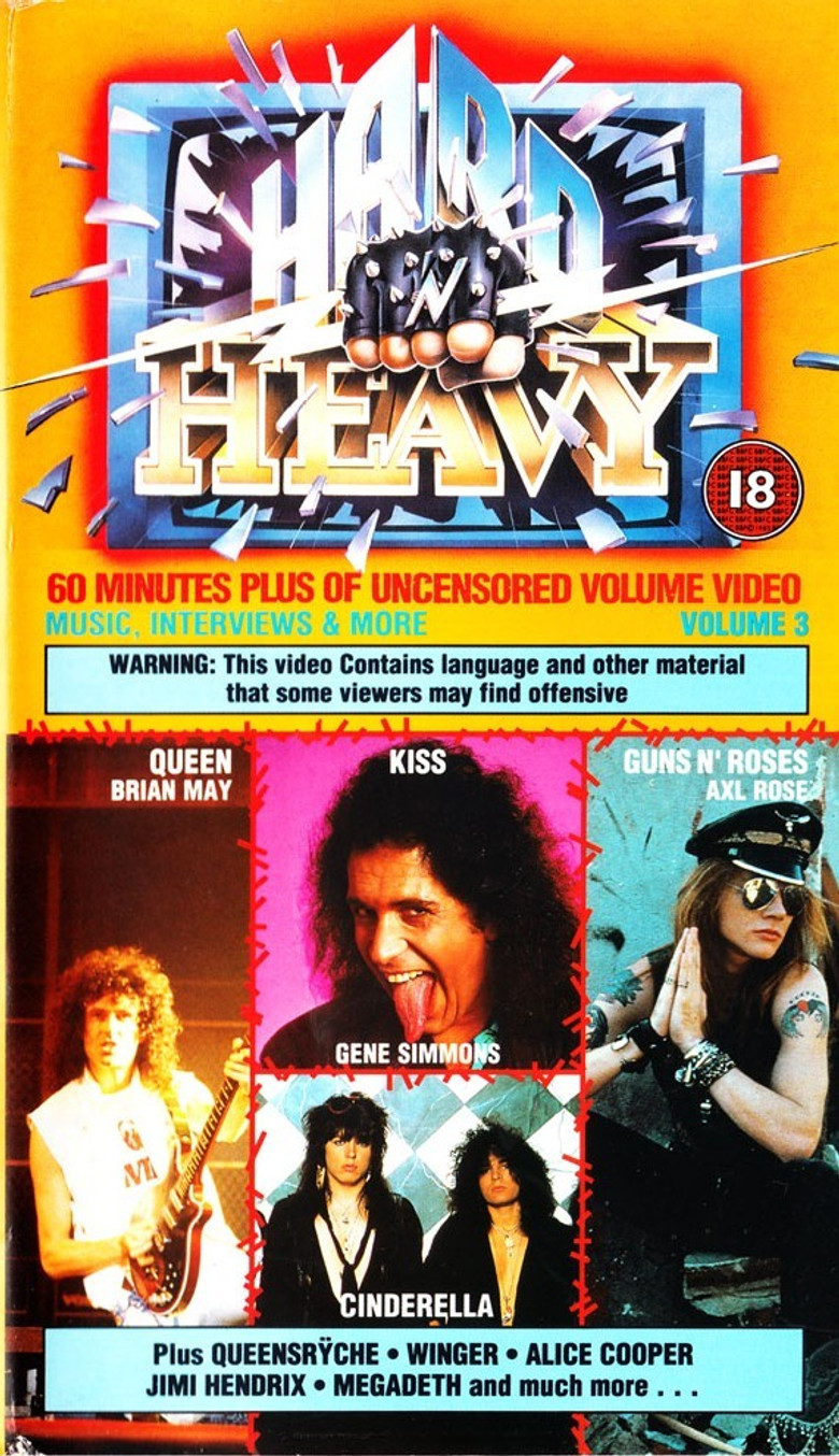 Hard 'N Heavy Volume 3 poster background