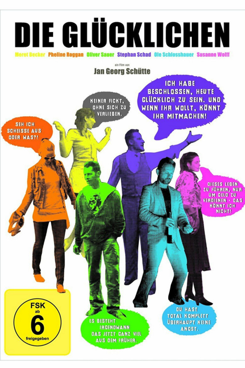 Die Glücklichen poster background