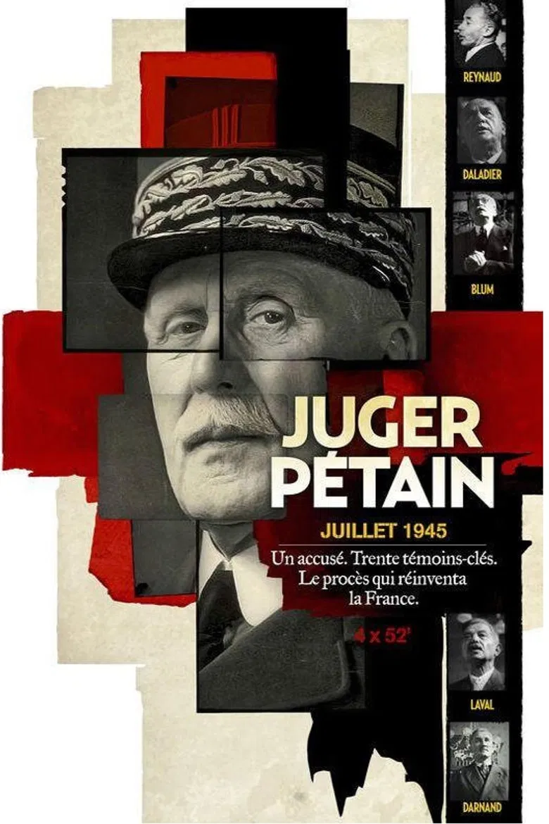 Juger Pétain poster background