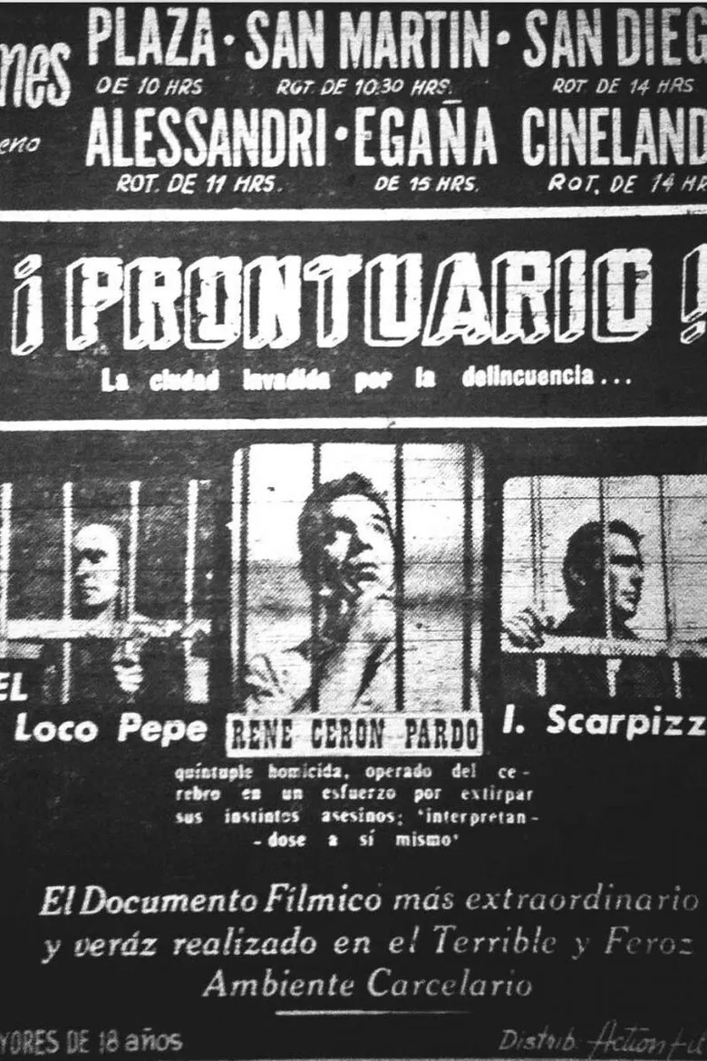 Prontuario poster background