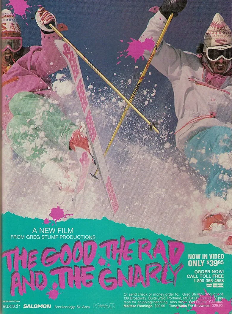 The Good, the Rad and the Gnarly poster background