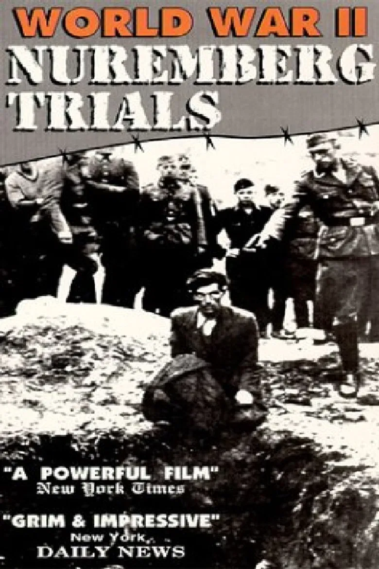 Nuremberg Trials poster background