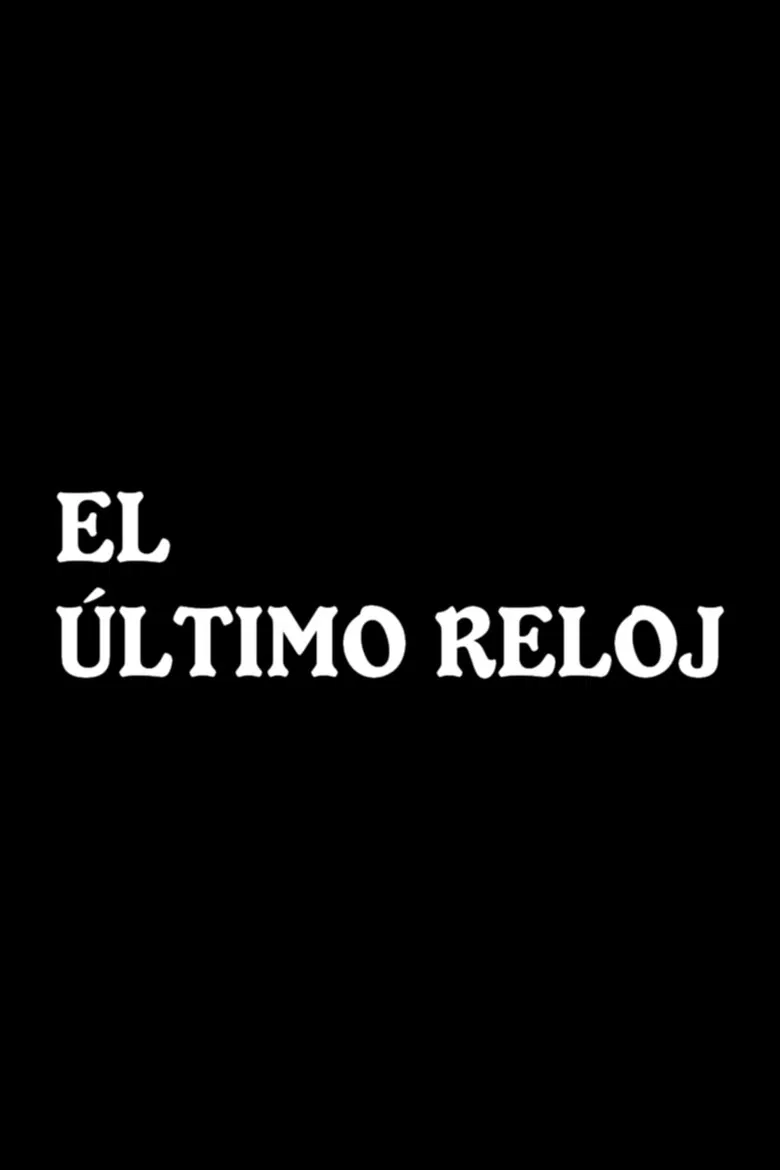 El último reloj poster background