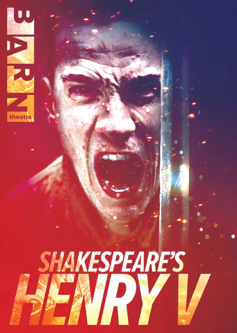 Shakespeare's Henry V: Live from The Barn Theatre poster background