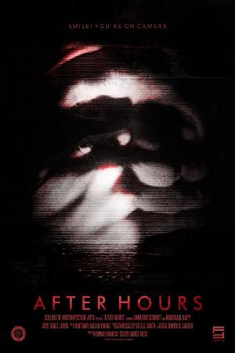 After Hours poster background