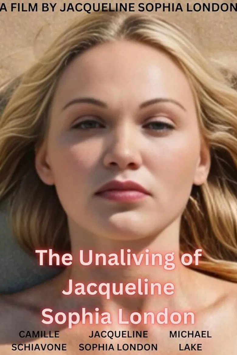 The Unaliving of Jacqueline Sophia London poster background