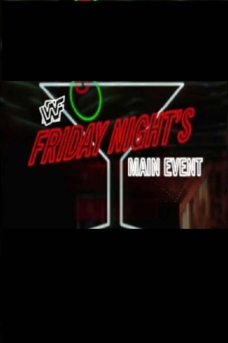 WWF Friday Night's Main Event poster background