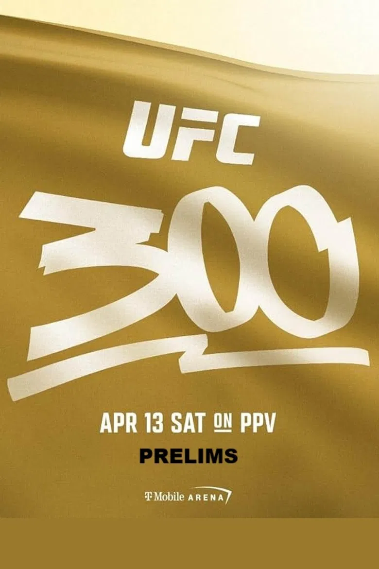 UFC 300 Prelims poster background