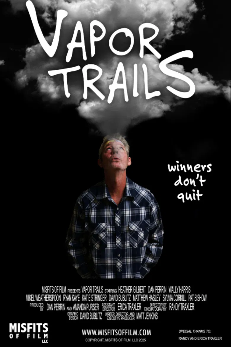 Vapor Trails poster background