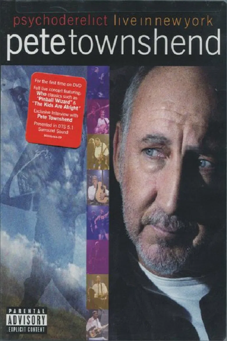 Pete Townshend Live in New York Featuring Psychoderelict poster background