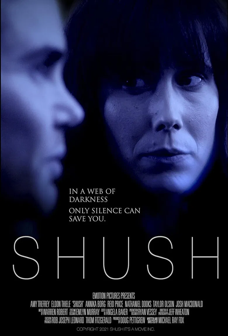 Shush poster background