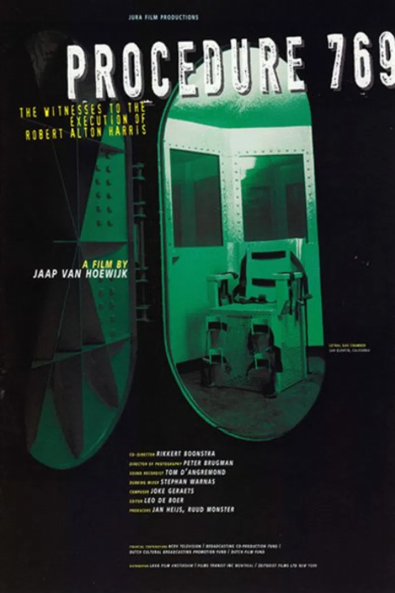 Procedure 769: The Witnesses to an Execution poster background