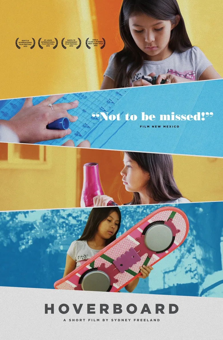 Hoverboard poster background