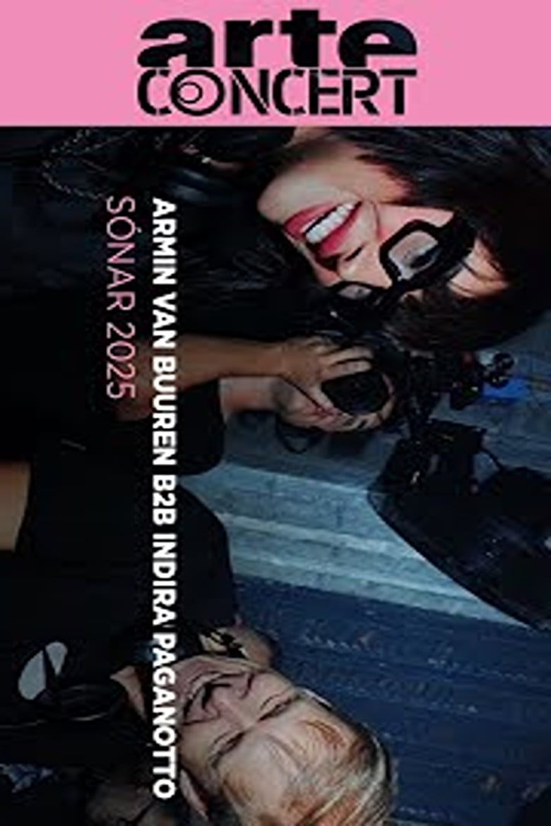 Armin van Buuren b2b Indira Paganotto @ Sónar 2025 poster background