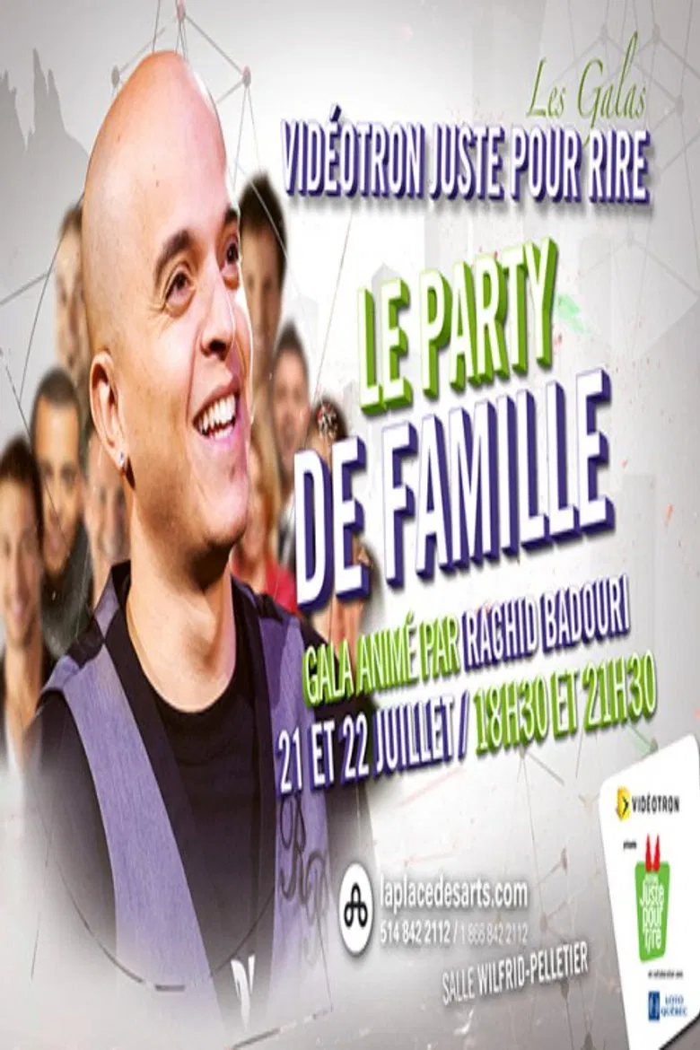 Juste Pour Rire 2012 Le Party de Famille poster background