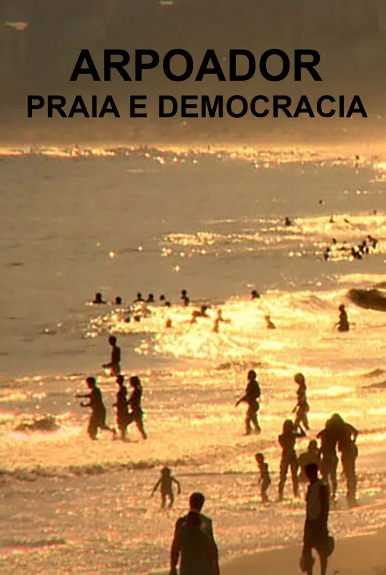Arpoador, Praia and Democracy poster background