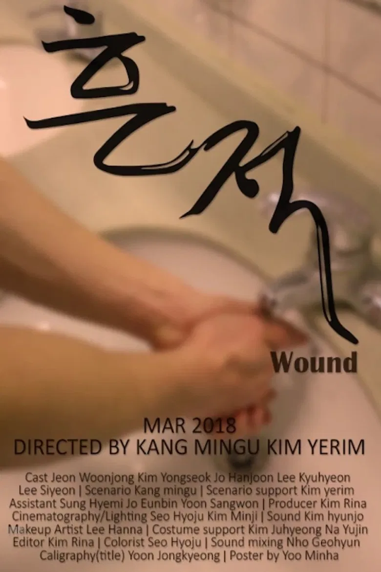 Wound poster background