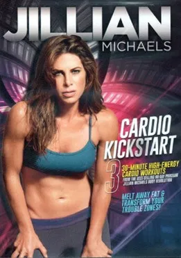 Jillian Michaels Cardio Kickstart poster background