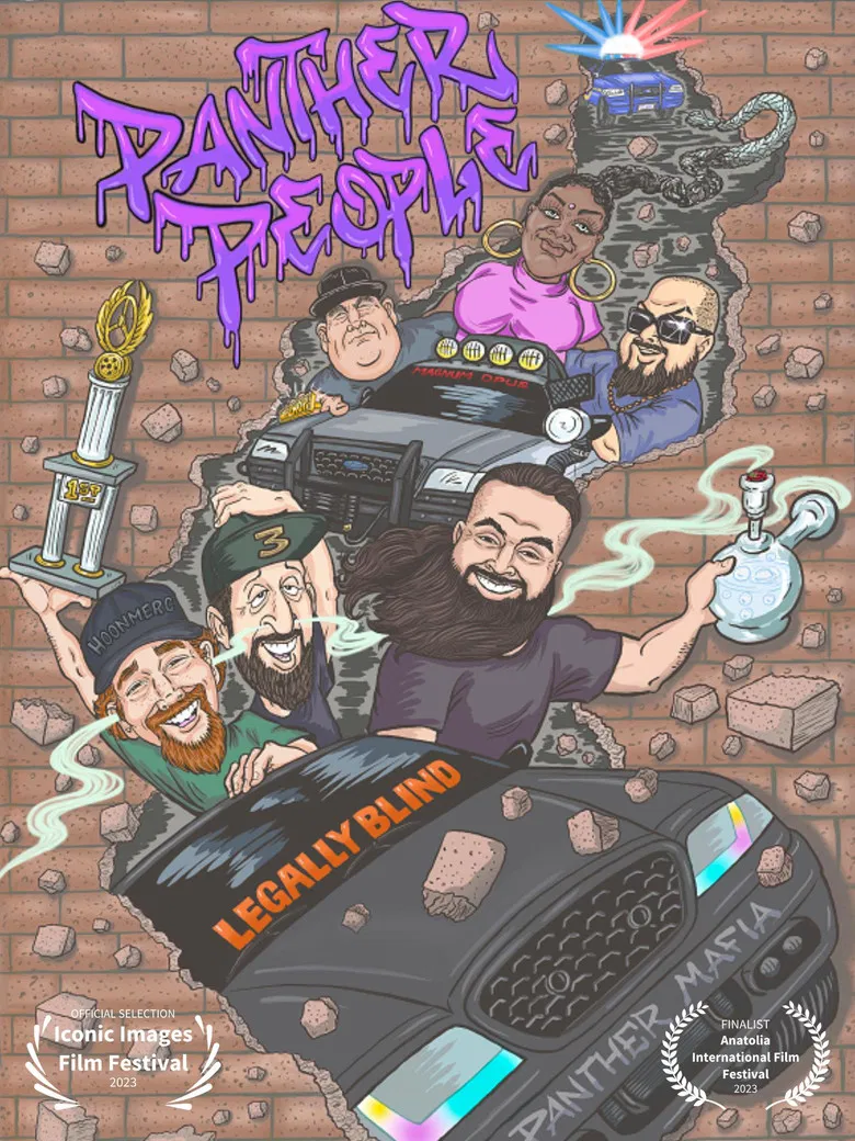 Panther People poster background