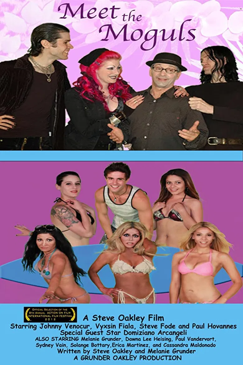 Meet the Moguls poster background