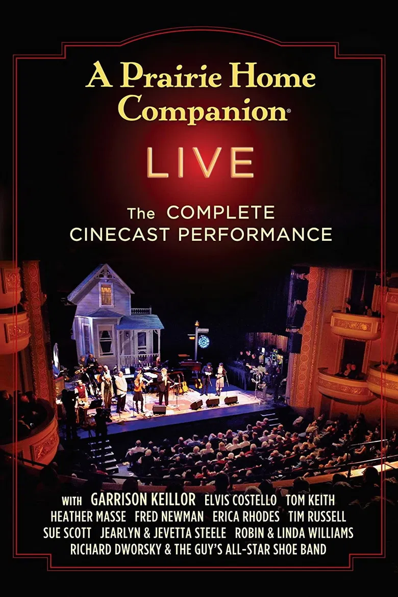 A Prairie Home Companion Live in HD! poster background