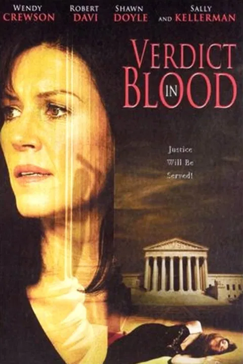 Verdict in Blood poster background