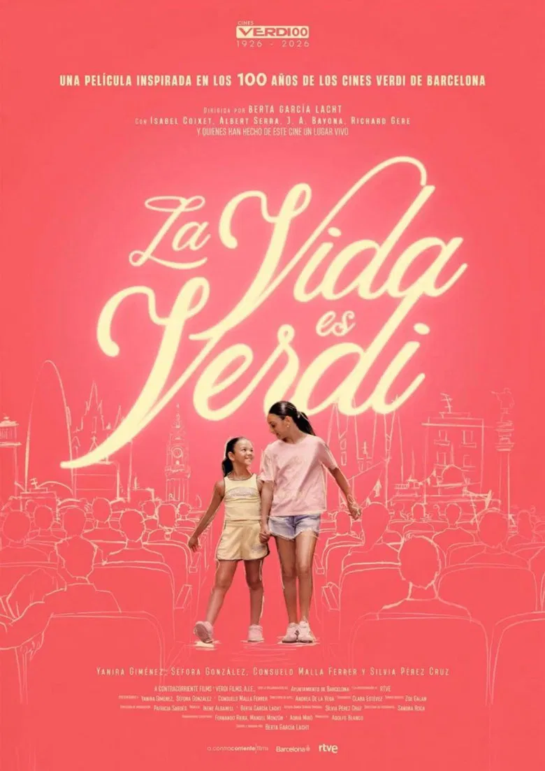 La vida és Verdi poster background