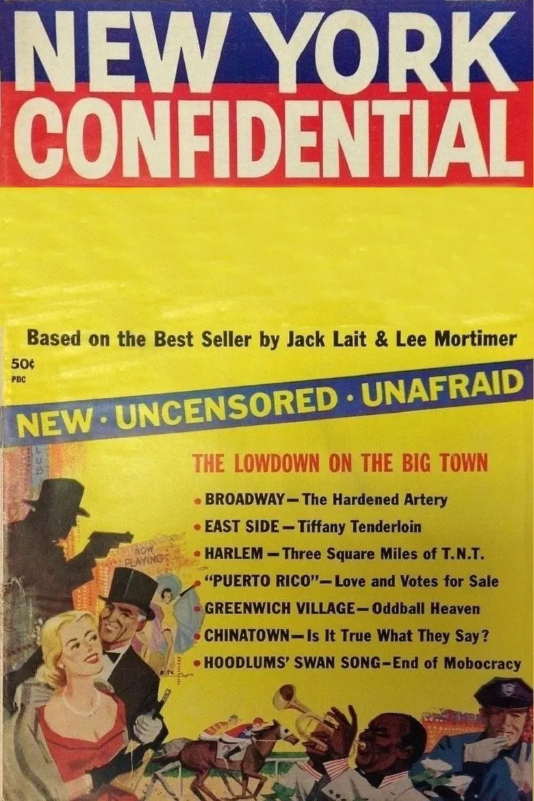 New York Confidential poster background