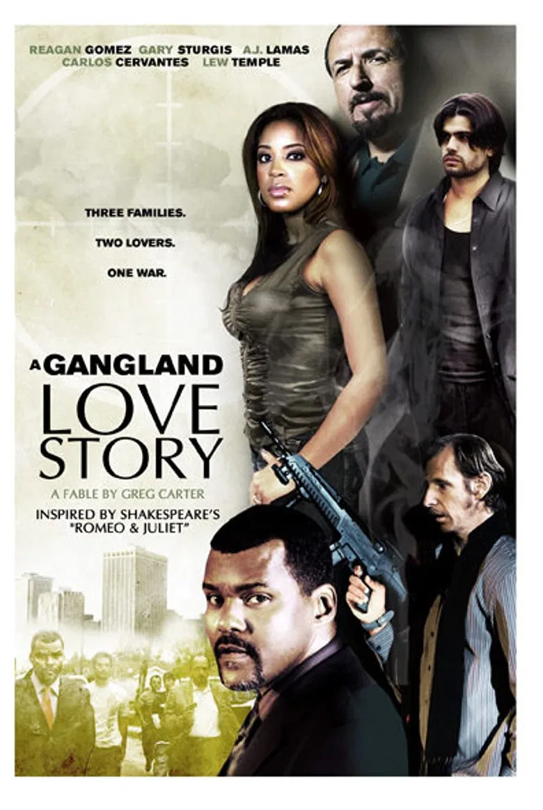 A Gangland Love Story poster background