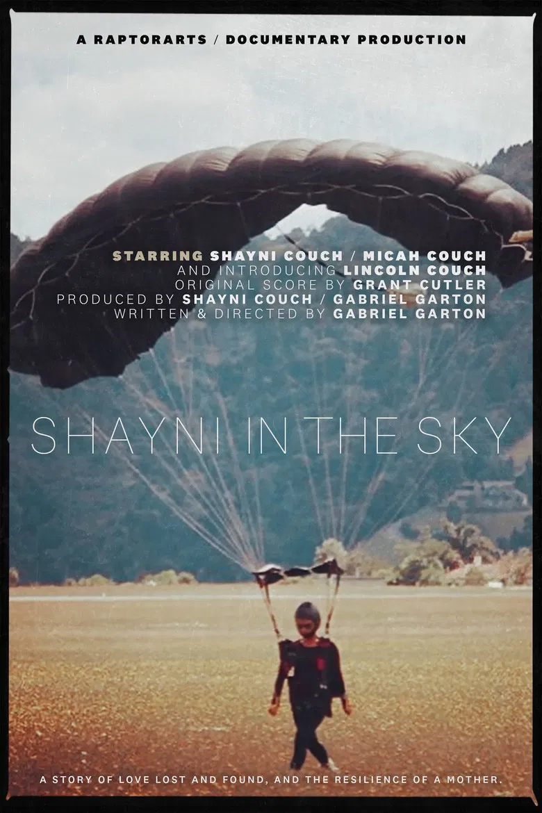 Shayni in the Sky poster background