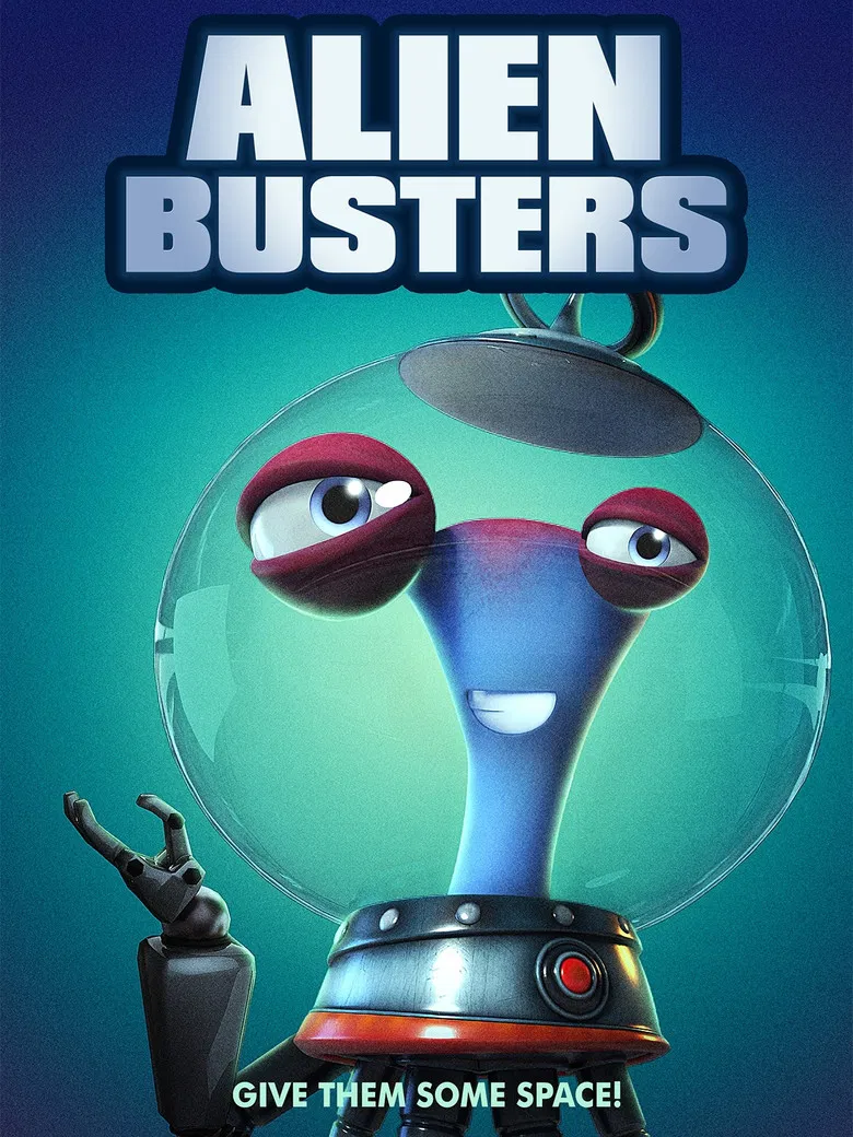 Alien Busters poster background