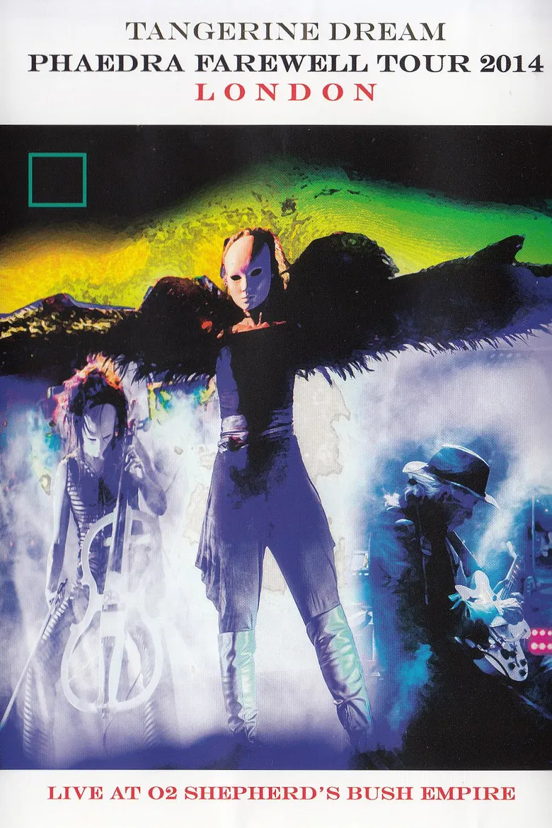 Tangerine Dream: Phaedra Farewell Tour 2014 London poster background