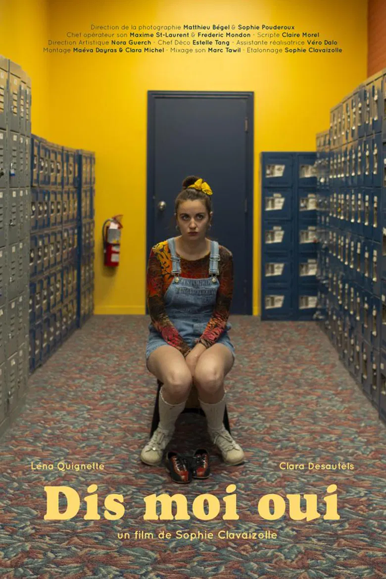 Tell Me Yes poster background