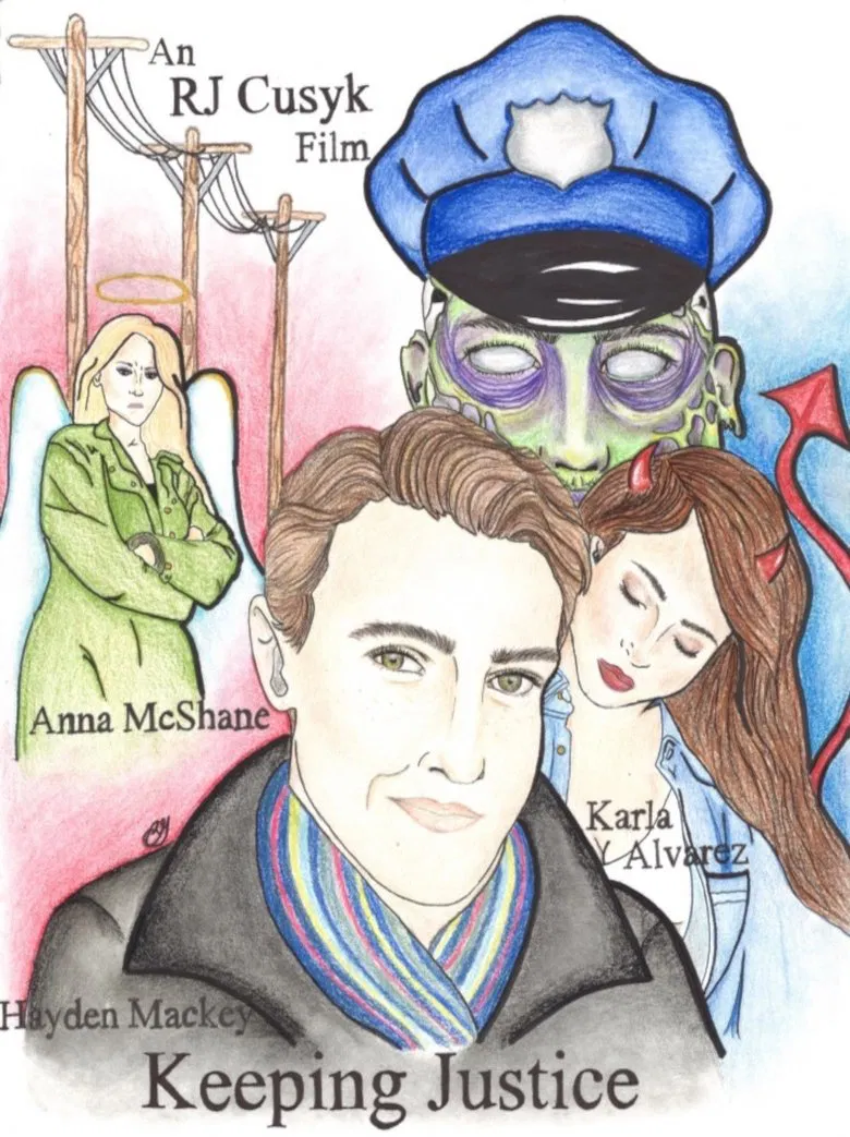 Keeping Justice poster background