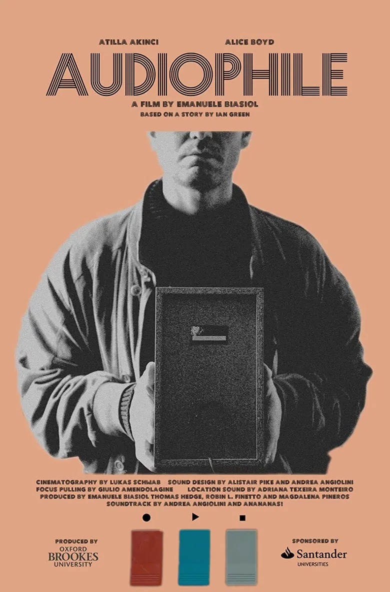 Audiophile poster background