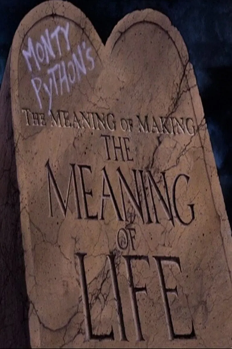 The Meaning of Making 'The Meaning of Life' poster background