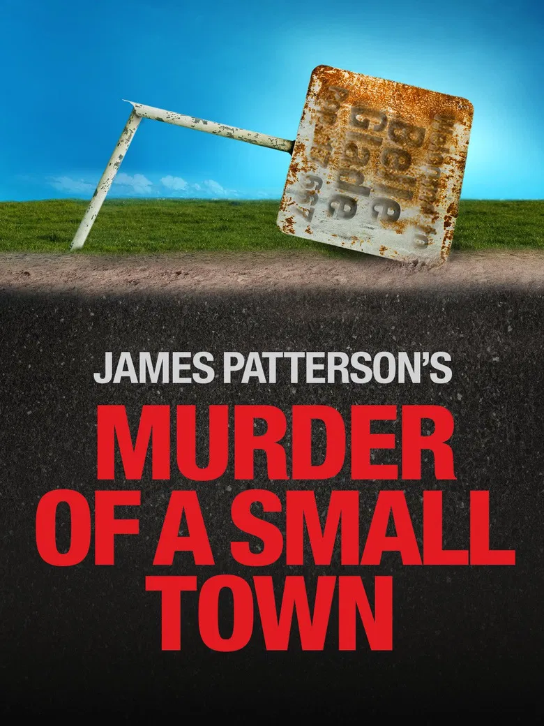 James Patterson's Murder of a Small Town poster background