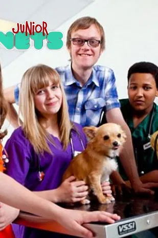 Junior Vets poster background
