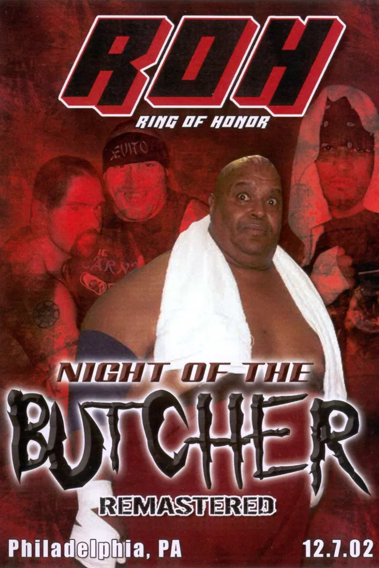 ROH: Night of The Butcher poster background